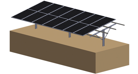 Ground Solar Mounting Brackets